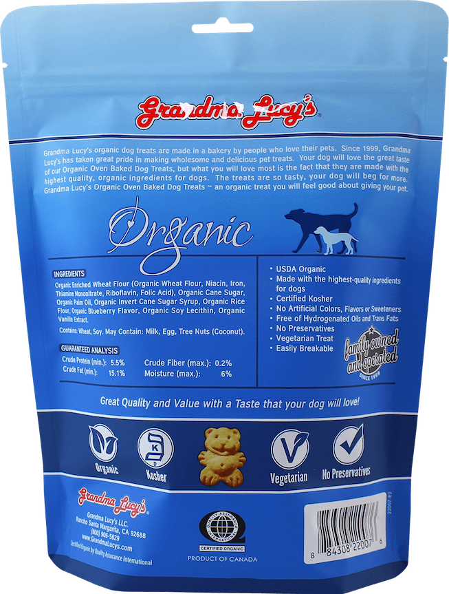 Grandma Lucys Biscuits Blueberry 14oz