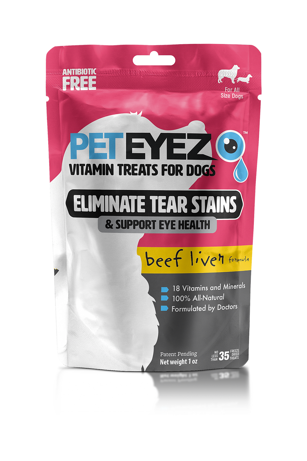 Pet Eyez Freeze Dried Eye Supplement Beef Liver 1oz