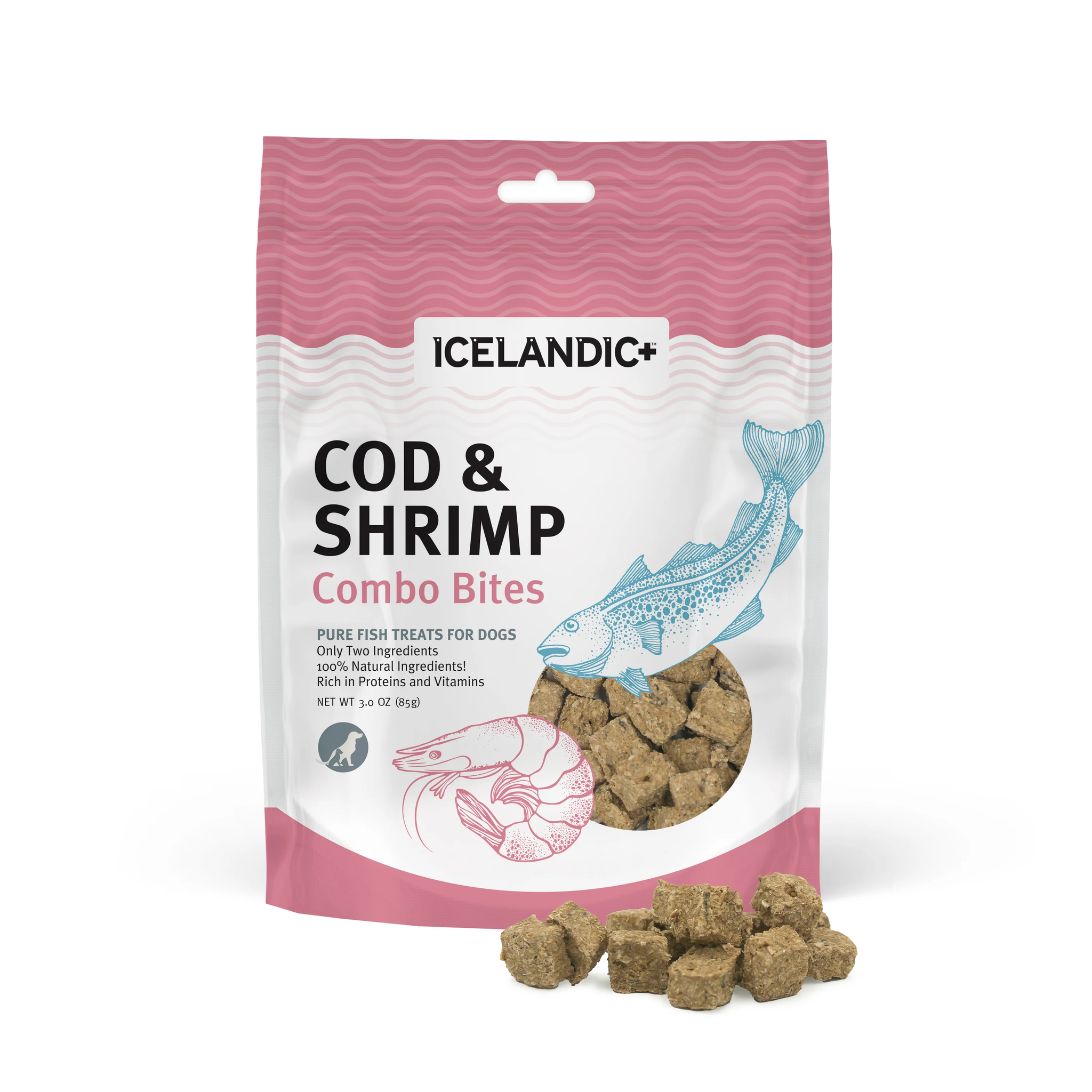Icelandic Cod & Shrimp Combo Bites 3oz