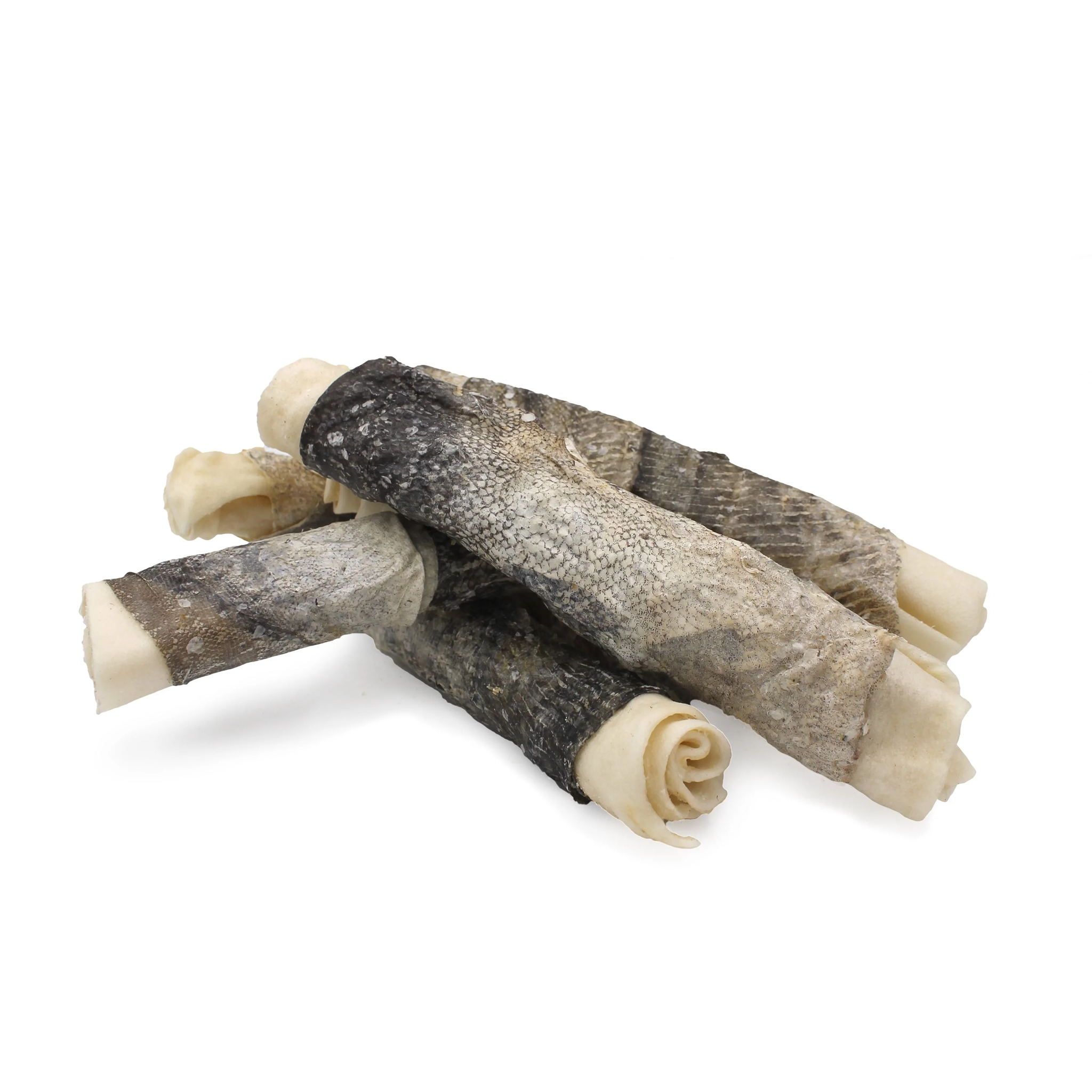 Icelandic Cod Wrapped Beef Collagen Stick 8in