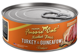 Fussie Cat Market Fresh Canned Cat Food Turkey & Guineafowl 5.5oz