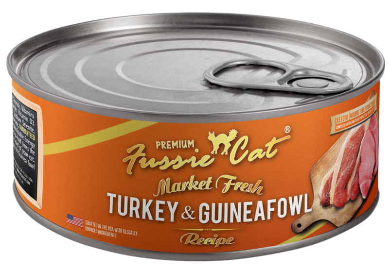 Fussie Cat Market Fresh Canned Cat Food Turkey & Guineafowl 5.5oz