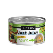 Lotus Canned Cat Food Just Juicy Pollock Stew