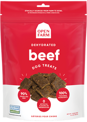 Open Farm Dehydrated Beef Recipe Treats 4.5oz