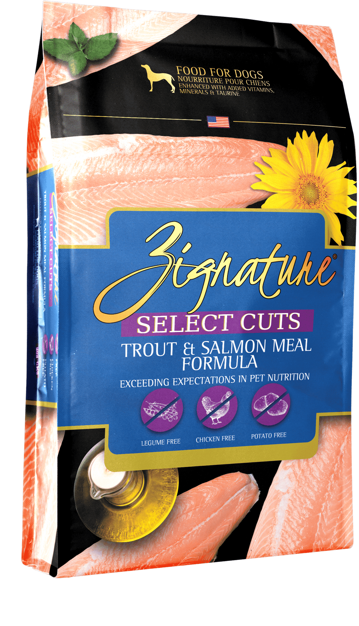 Zignature Dry Dog Food Select Cuts Trout &amp; Salmon