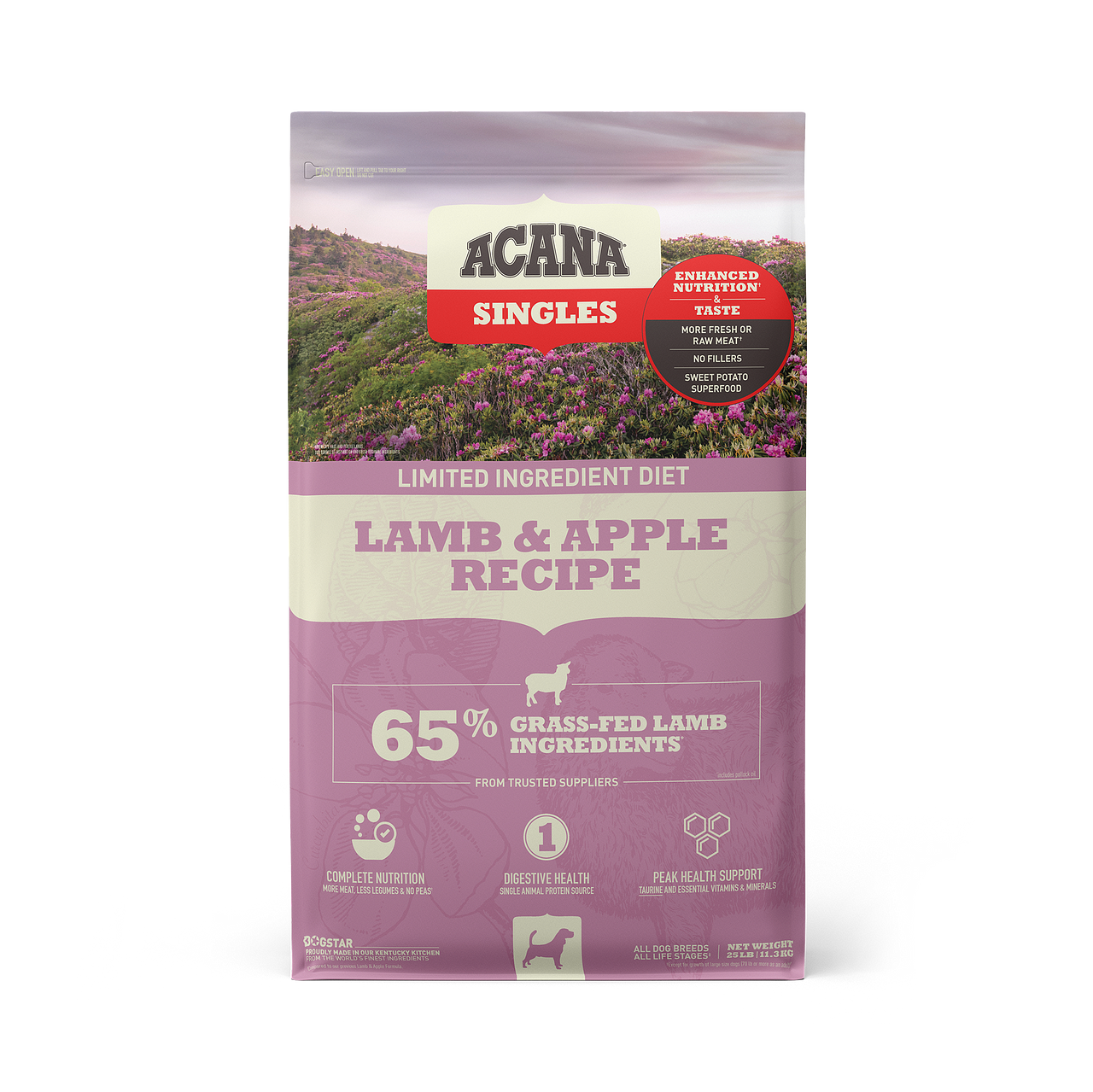 Acana Dry Dog Food Singles Lamb & Apple