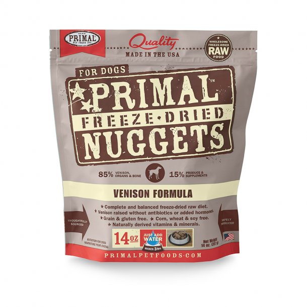 Primal Freeze Dried Dog Food Venison