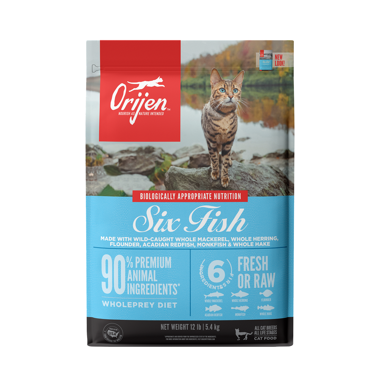 Orijen Dry Cat Food Six Fish