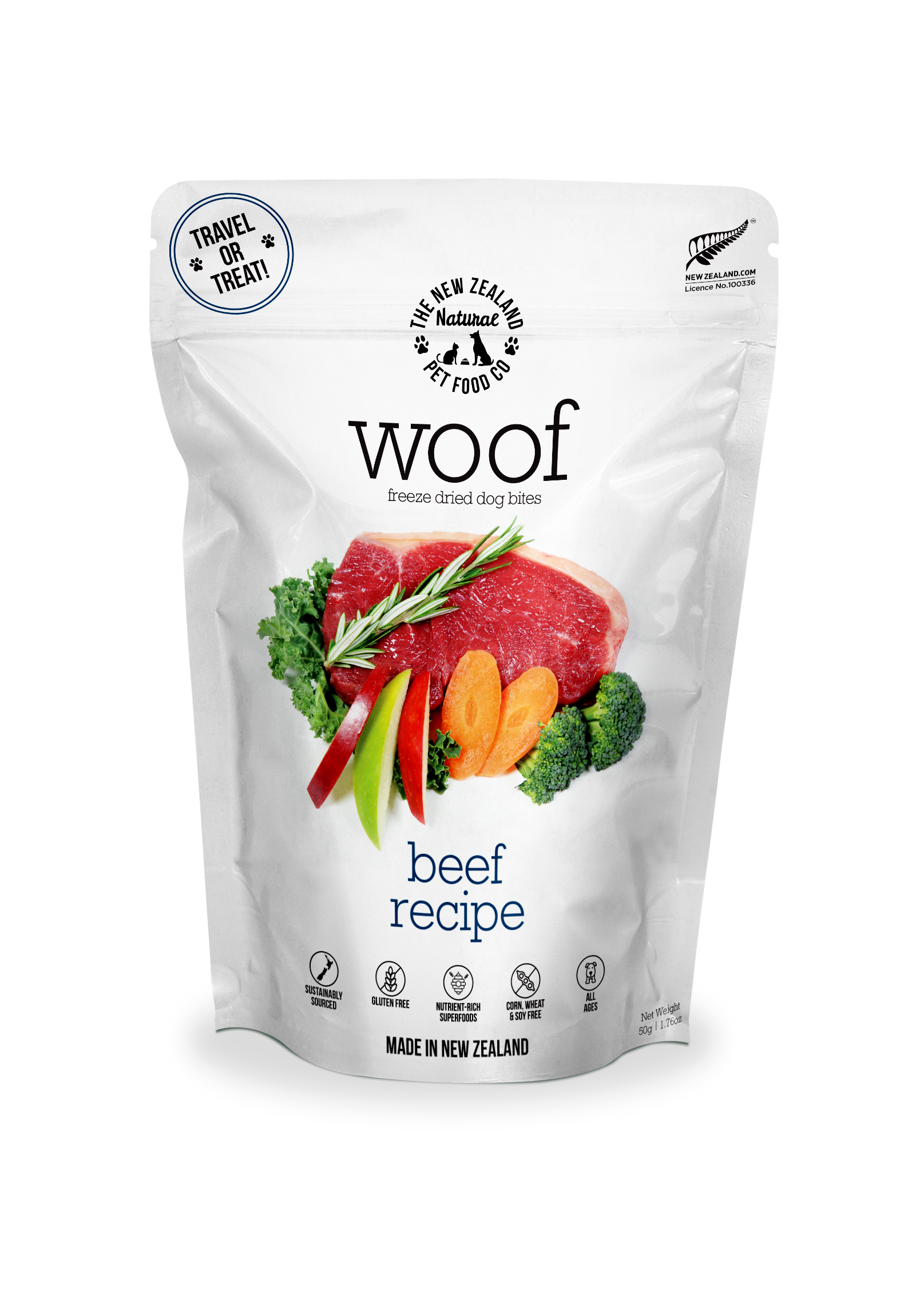 New Zealand Natural Freeze Dried Woof Beef