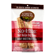 Earth Animal No Hide Beef Dog Chews 2pk