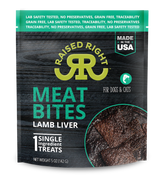 Raised Right Lamb Meat Bites 5oz