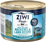 Ziwi Peak Canned Cat Food Mackerel & Lamb