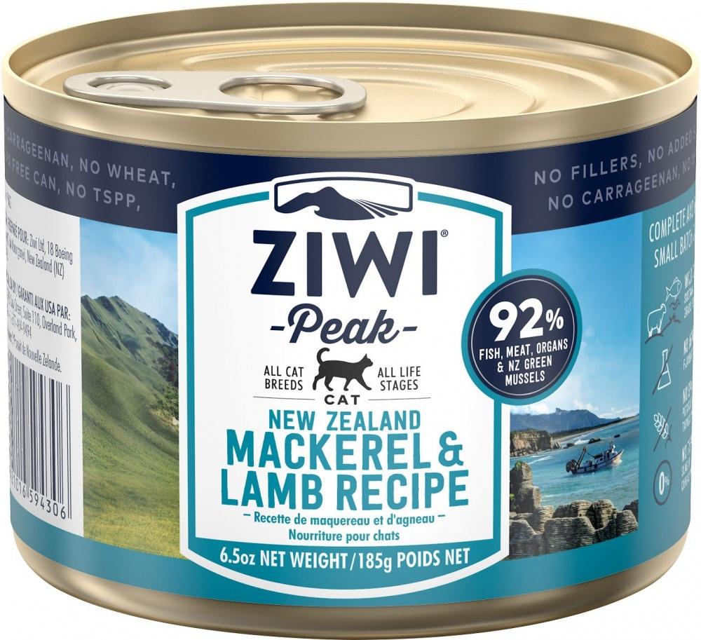 Ziwi Peak Canned Cat Food Mackerel & Lamb