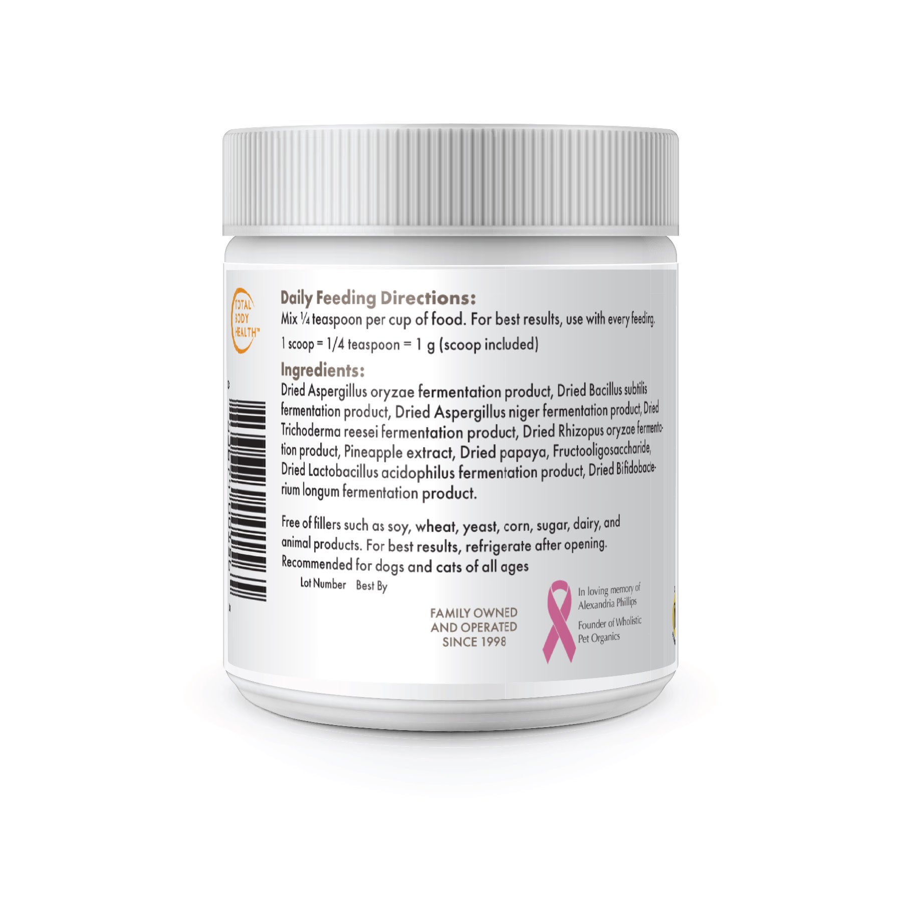 Wholistic Pet Organics Digest All Plus Powder