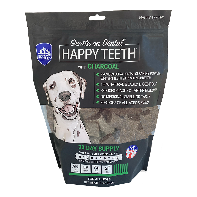 Himalayan Pet Happy Teeth Charcoal 30 Day Supply