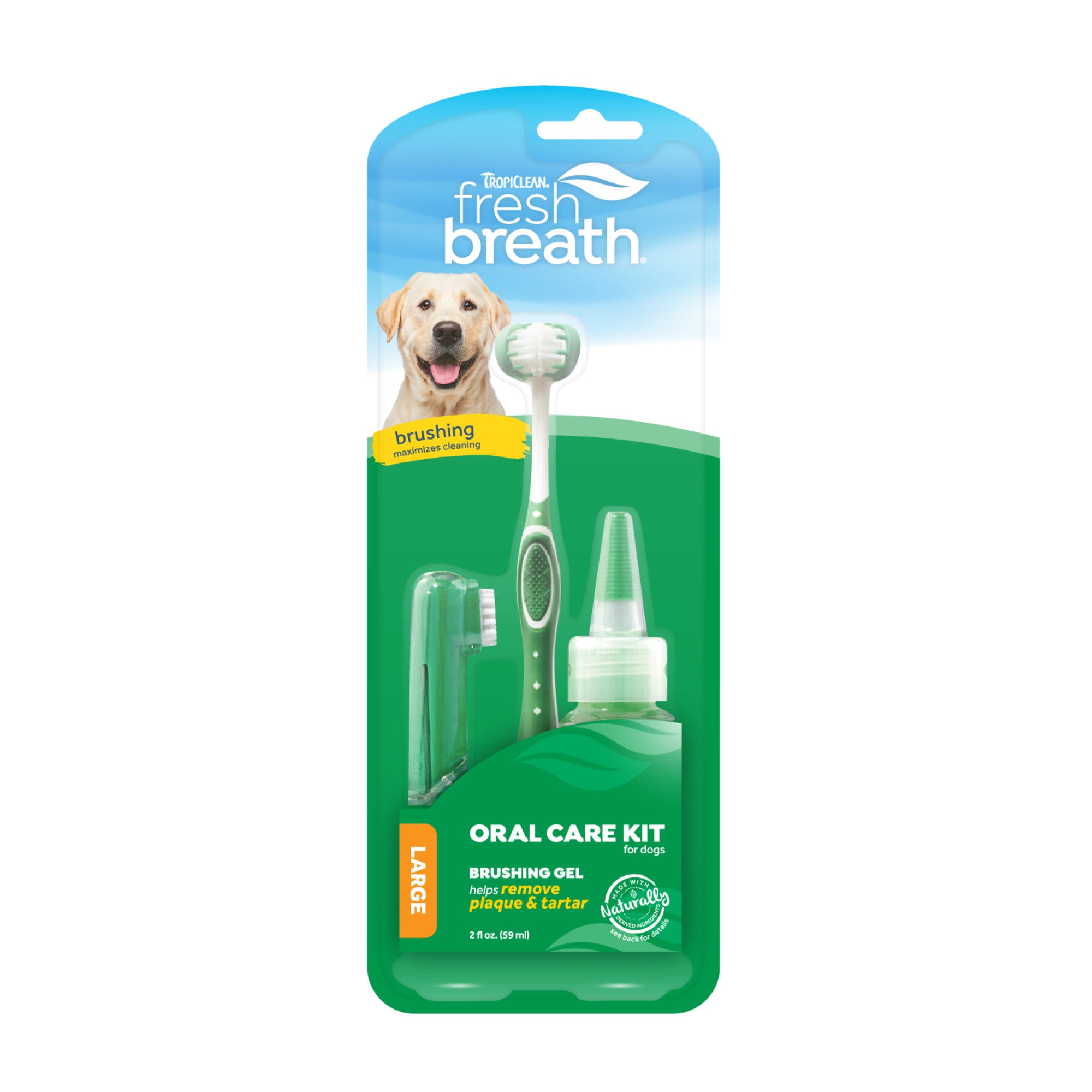 Tropiclean Fresh Breath Oral Care Kit