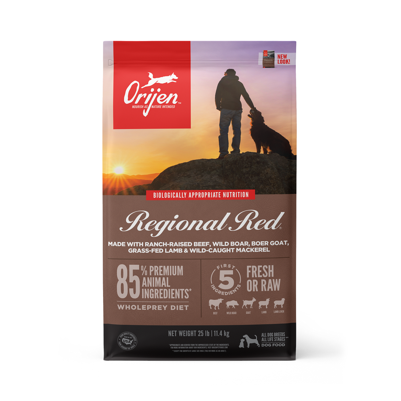 Orijen Dry Dog Food Regional Red