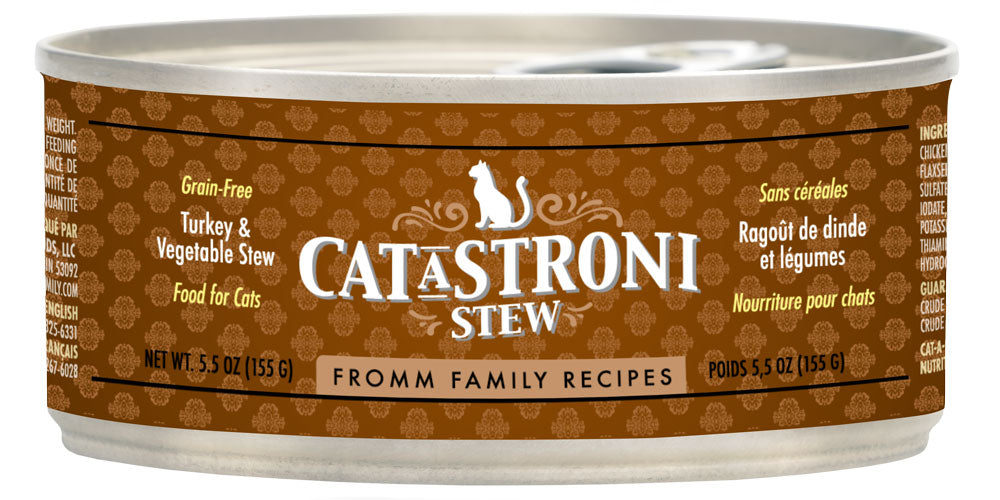 Fromm Canned Cat Food Catastroni Turkey 5.5oz