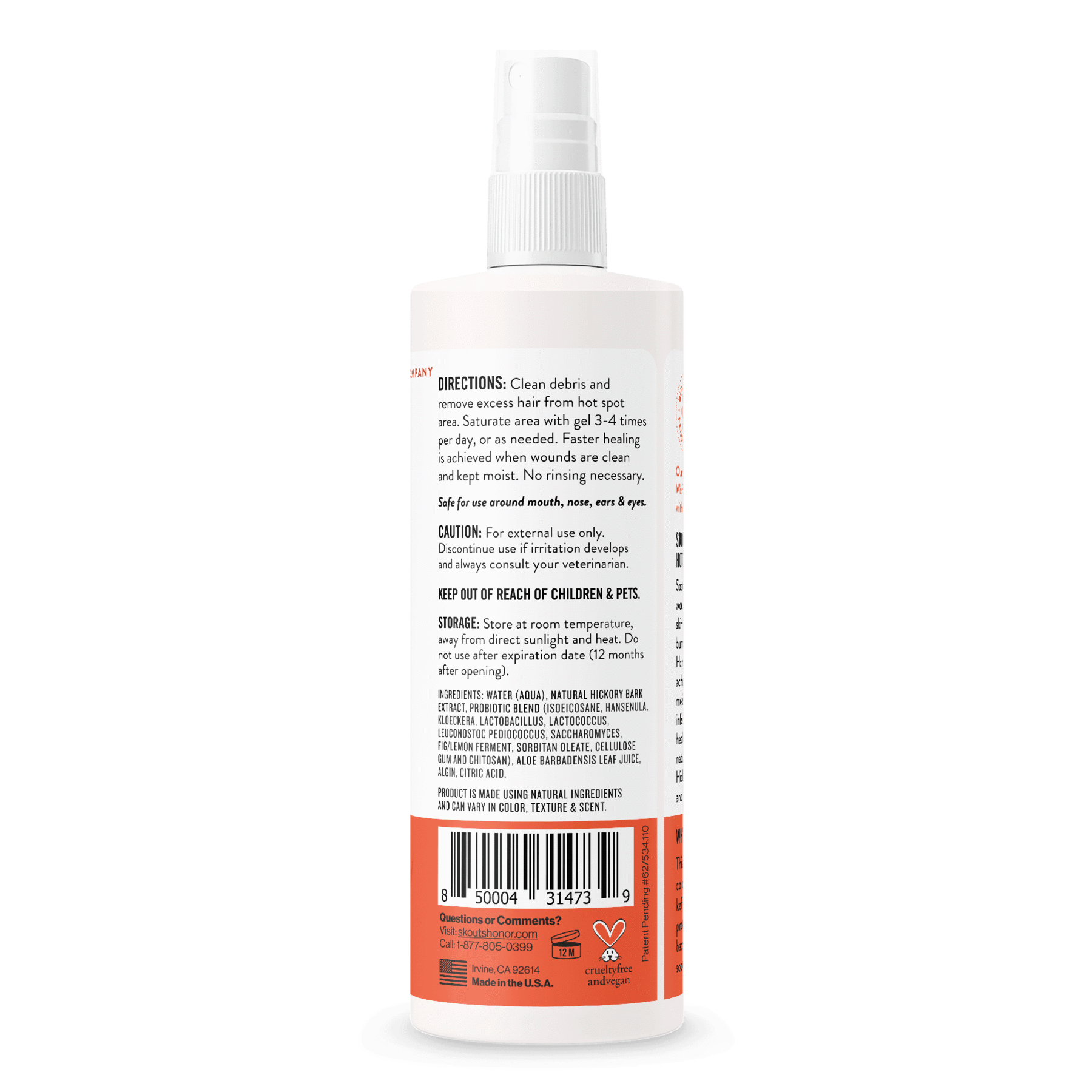 Skout's Honor Probiotic Hydro Gel 4oz