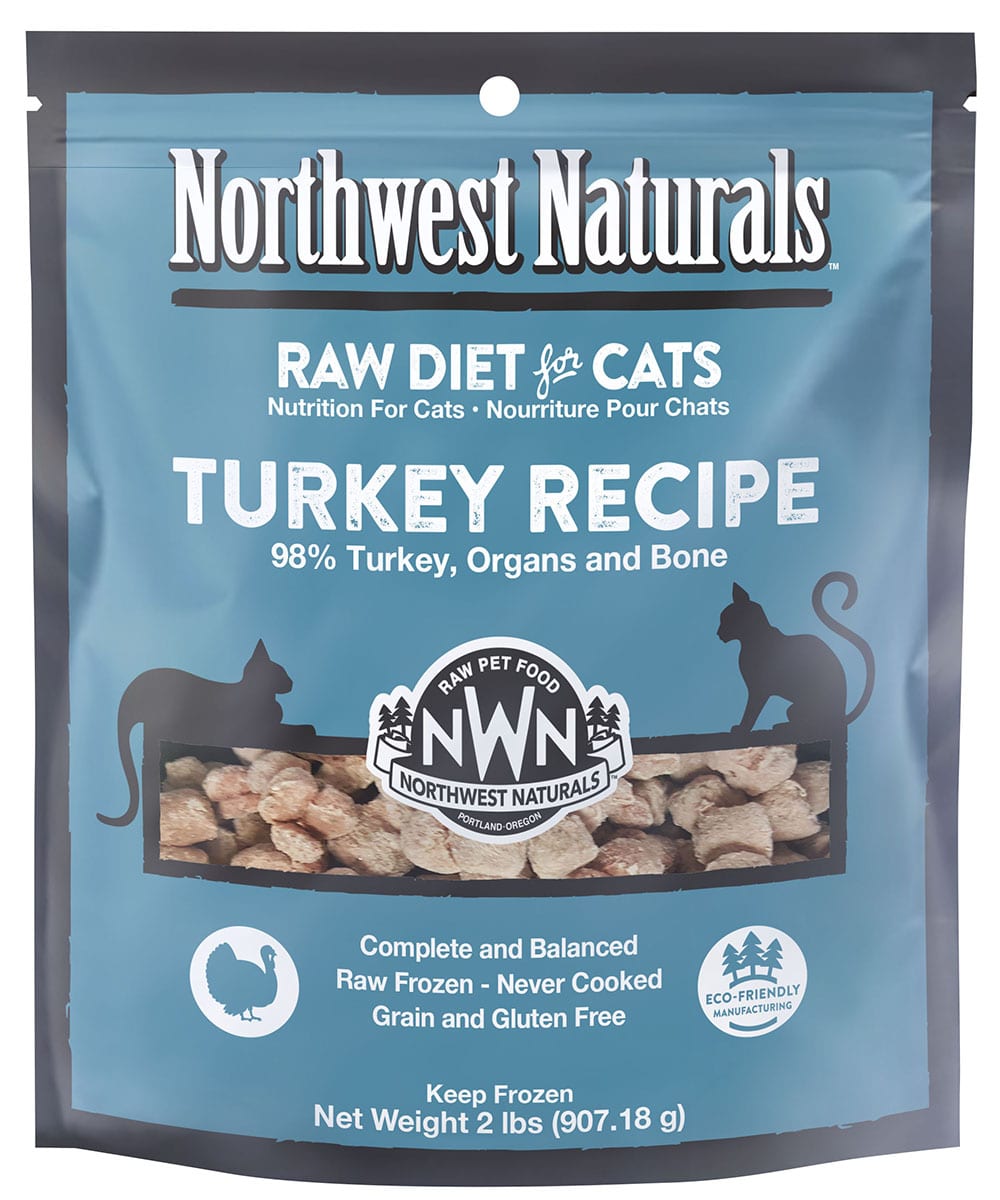 Northwest Naturals Cat Raw Turkey 2lb