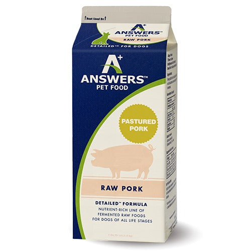 Answers Raw Detailed Pork