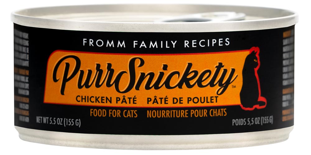 Fromm Canned Cat Food Purrsnickety Chicken Pate 5.5oz