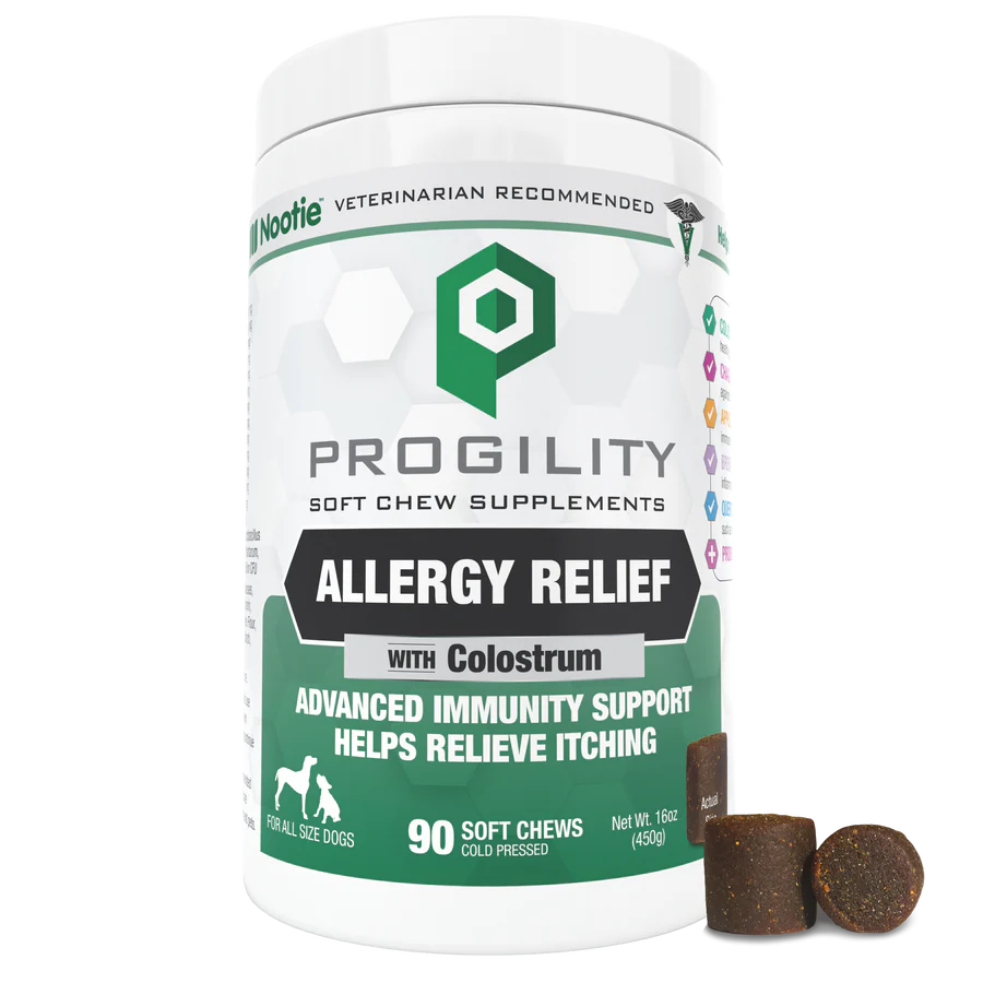 Nootie Progility Allergy Relief Supplement Soft Chews 90 Count