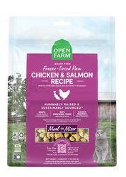 Open Farm Cat Freeze Dried Chicken & Salmon Recipe