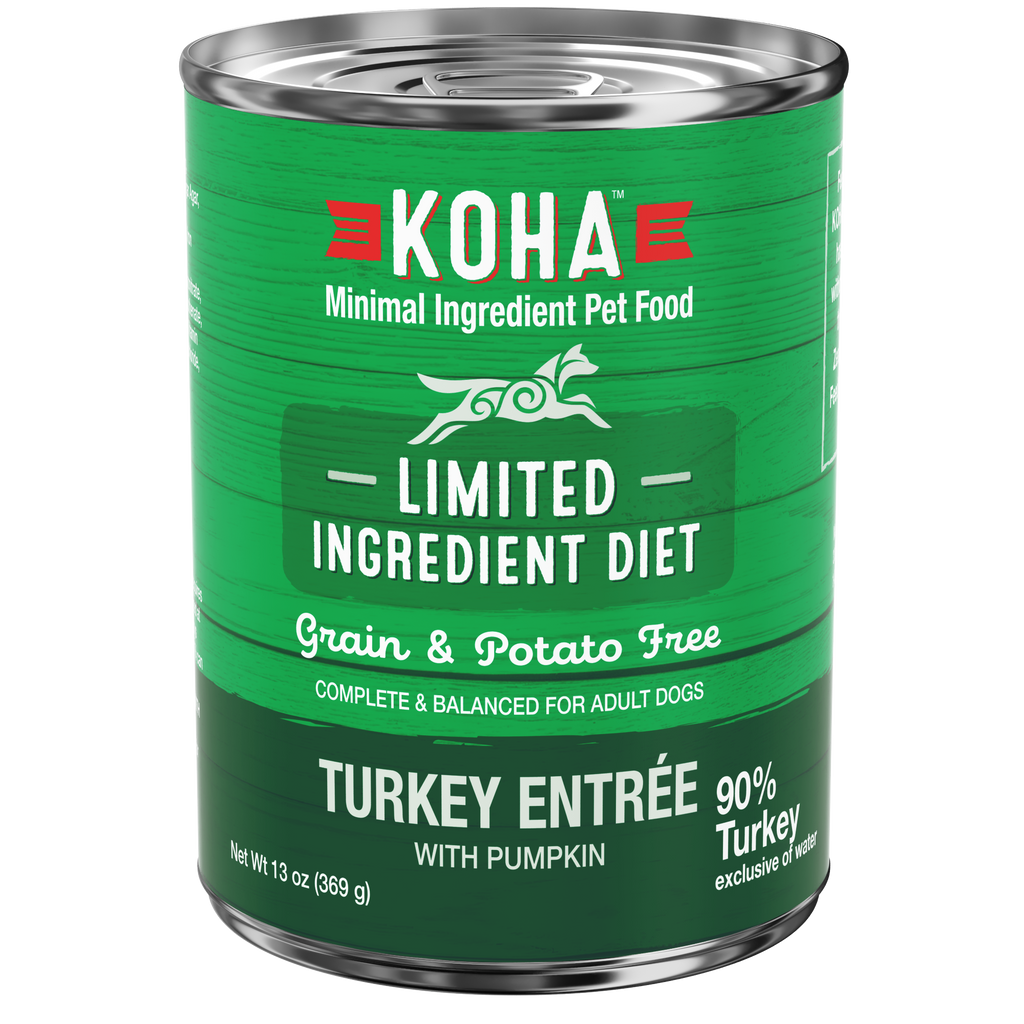 Koha Canned Dog Food Limited Ingredient Turkey 13oz