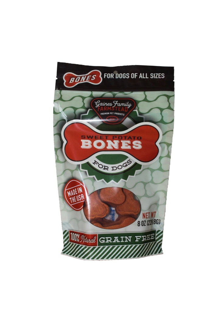 Gaines Family Sweet Potato Bones 8oz