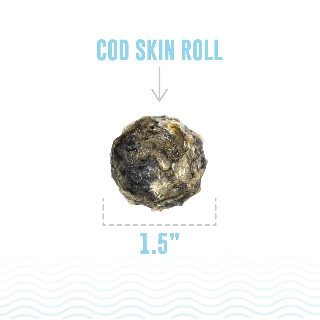 Icelandic Cod Skin Rolls 3oz