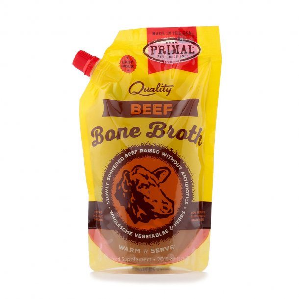Primal Raw Beef Bone Broth 20oz