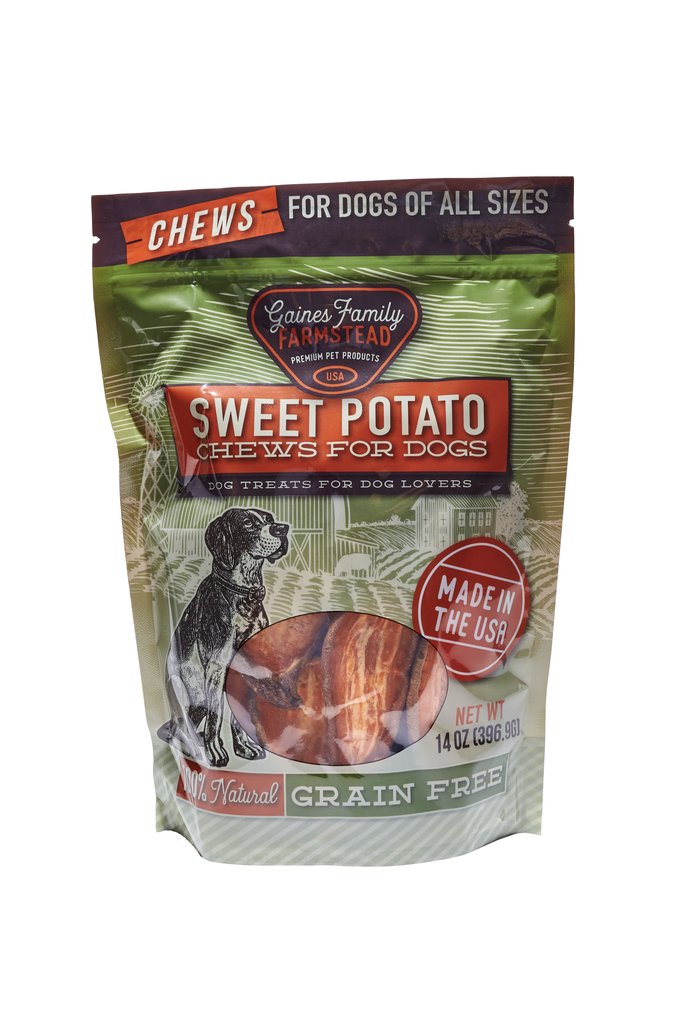 Gaines Family Sweet Potato Dog Chews