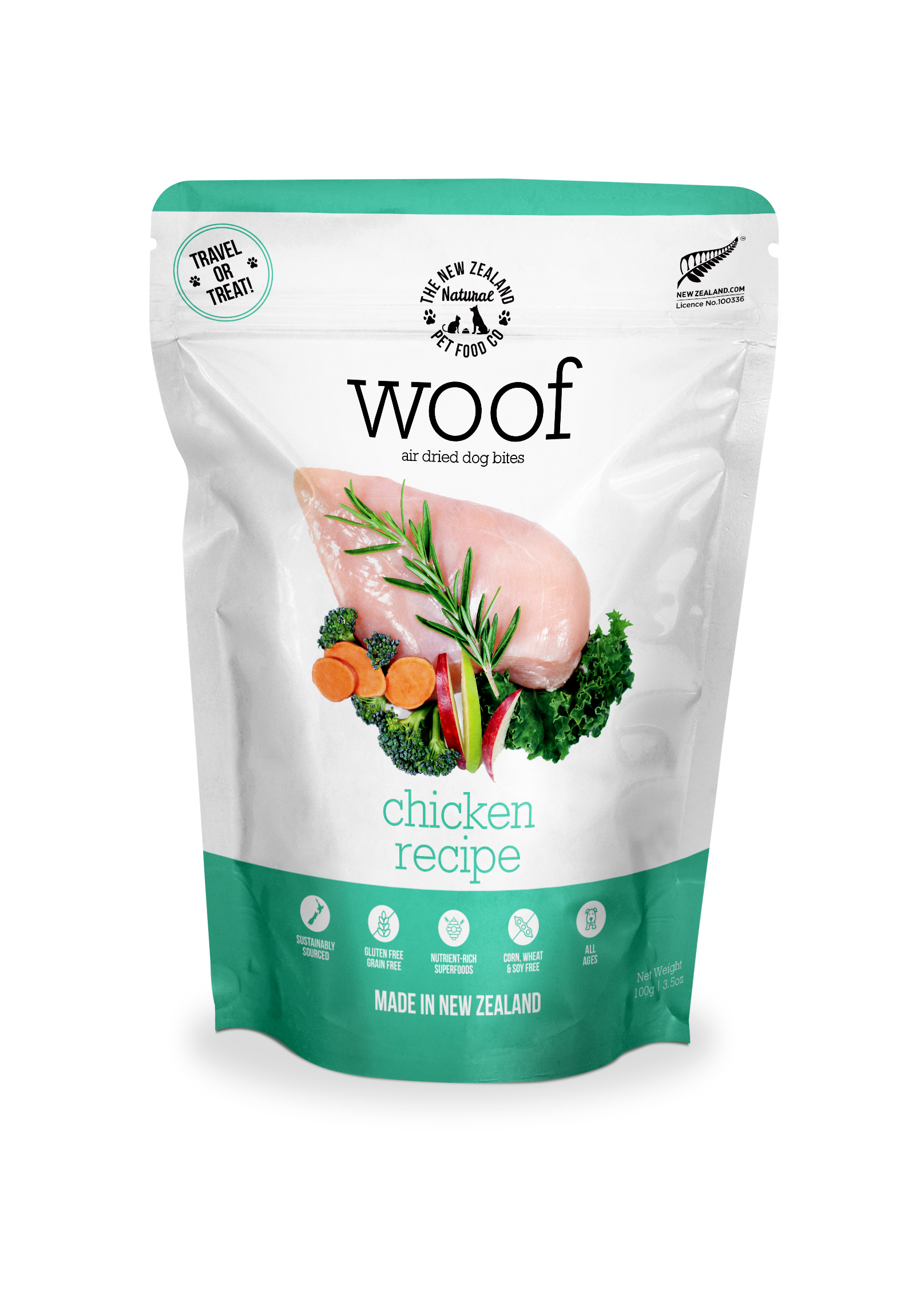 New Zealand Natural Air Dried Woof Chicken
