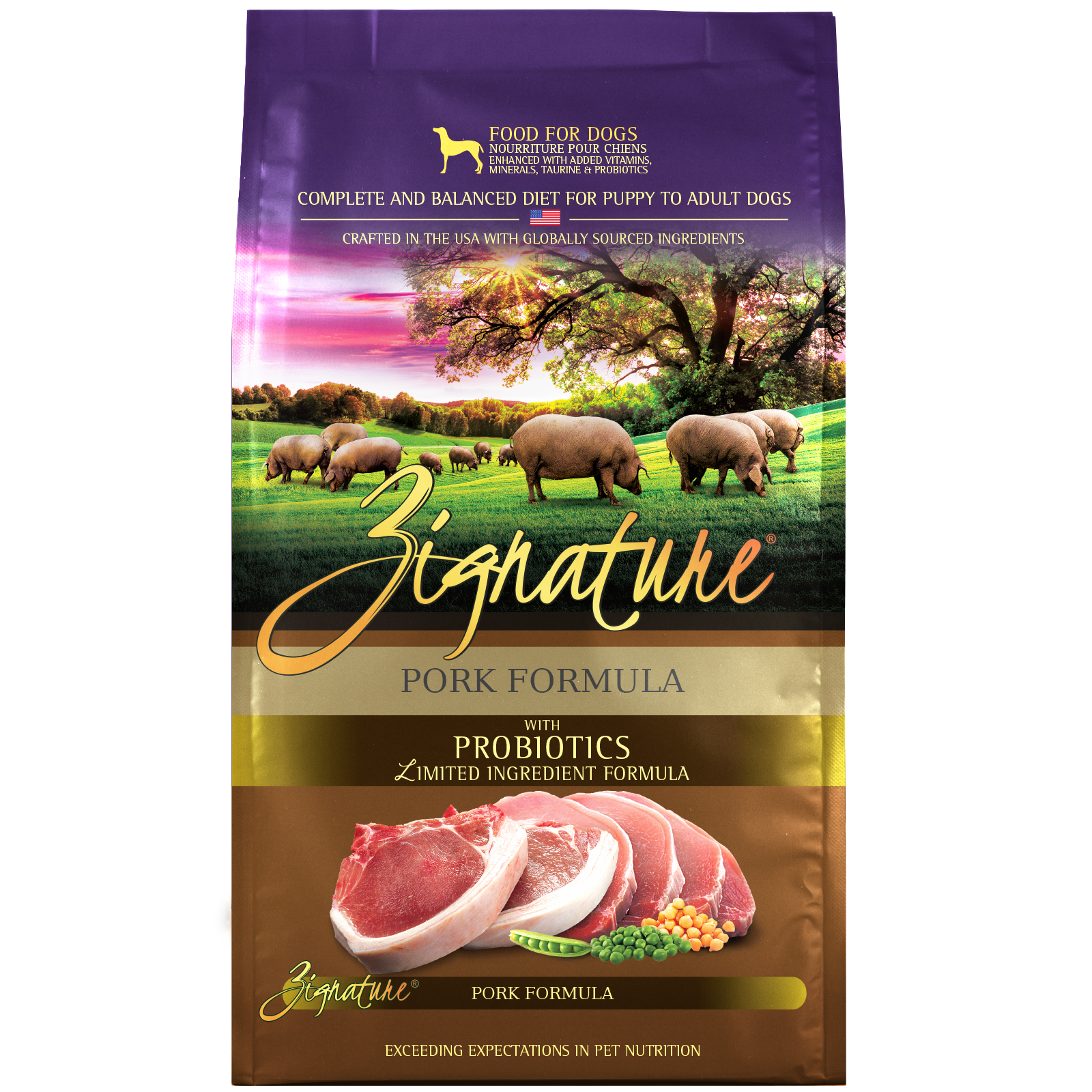 Zignature Dry Dog Food Pork