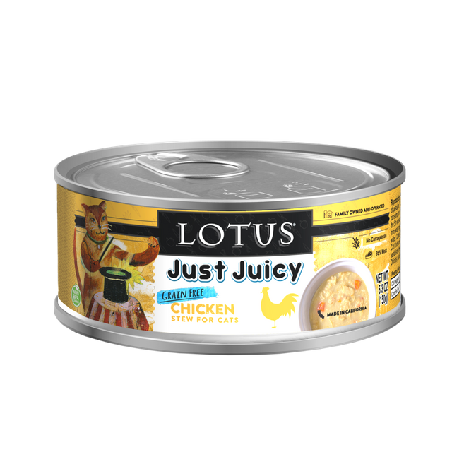 Lotus Canned Cat Food Just Juicy Chicken Stew
