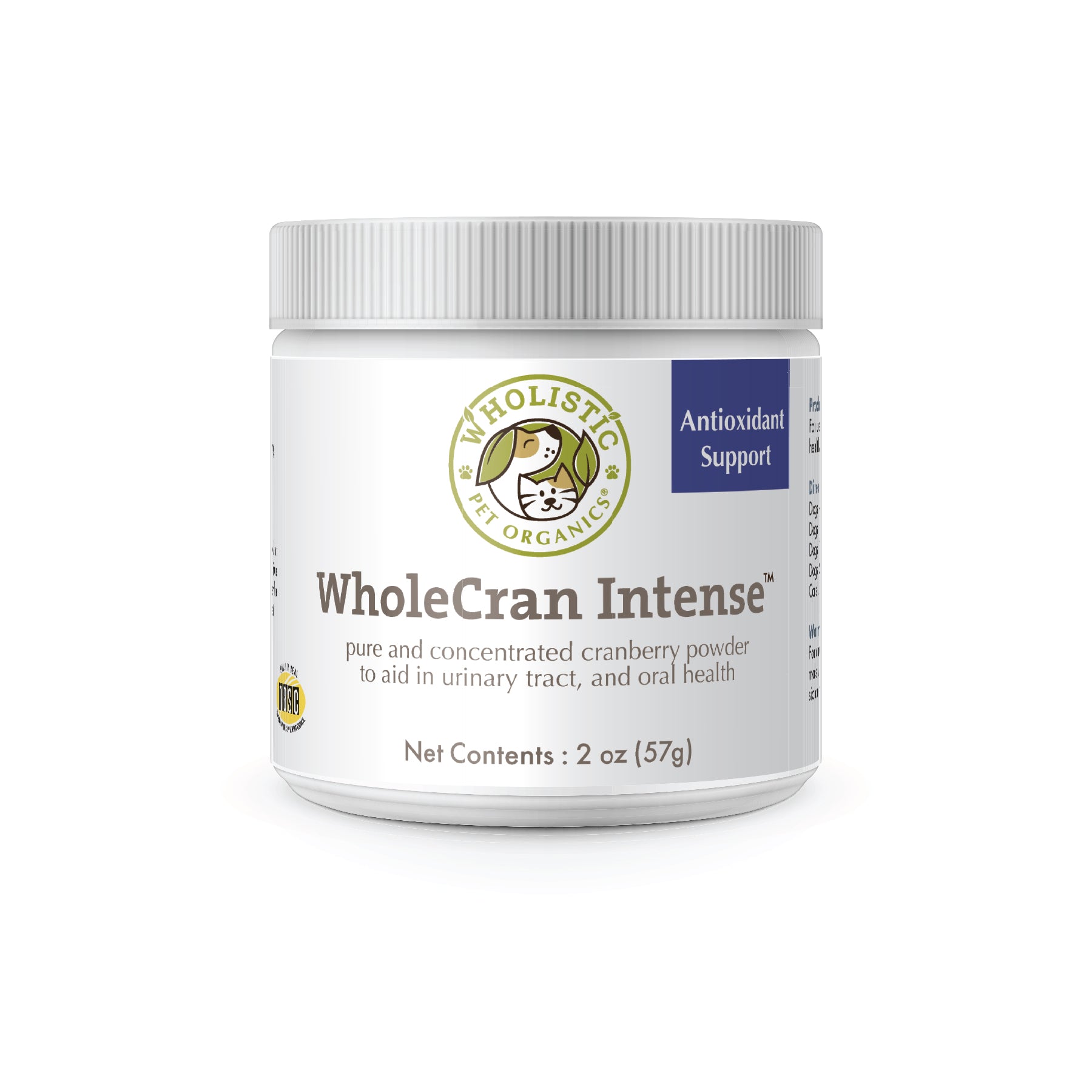 Wholistic Pet Organics Wholecran Intense 2oz