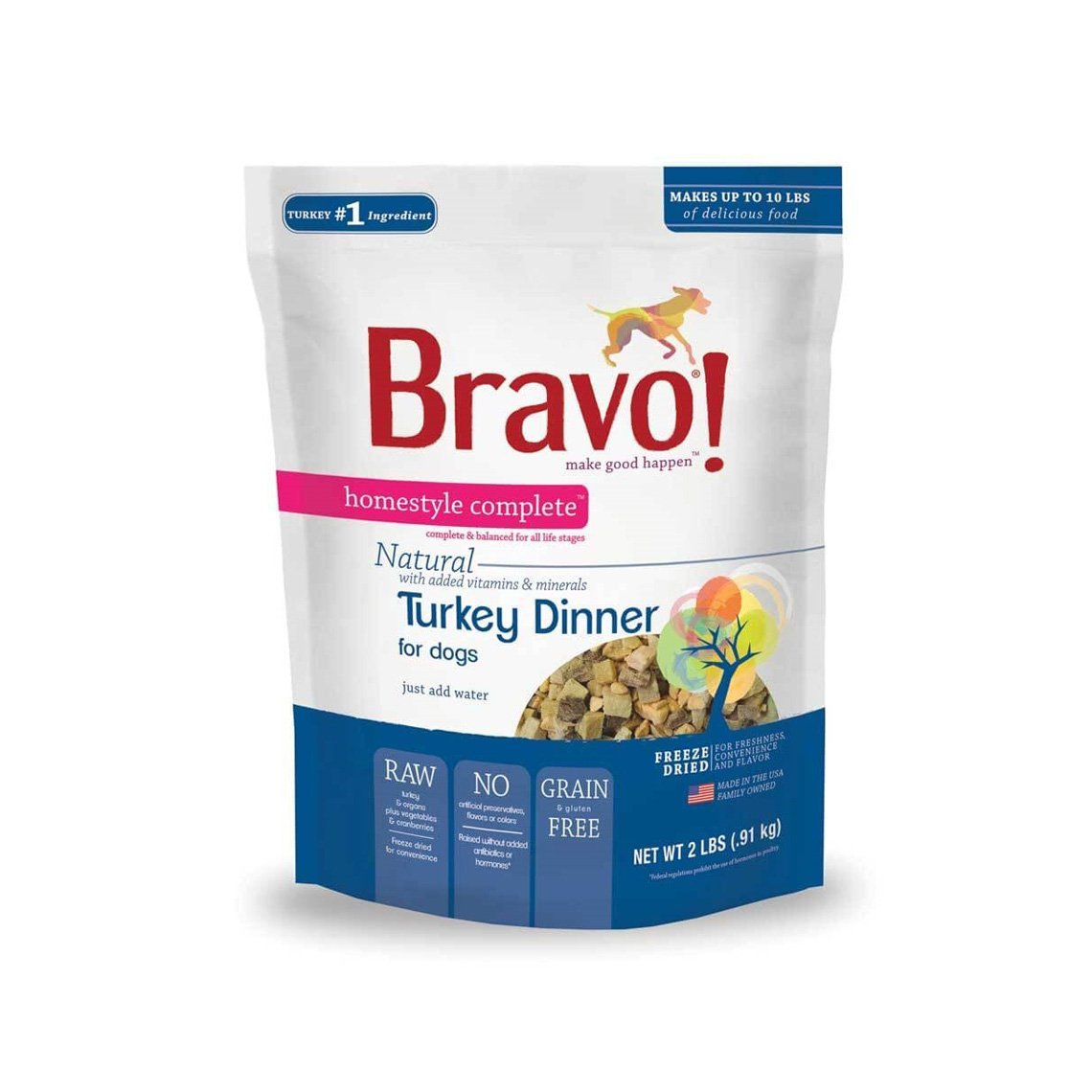 Bravo Freeze Dried Homestyle Turkey Dinner