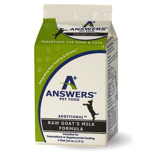 Answers Raw Goat Milk
