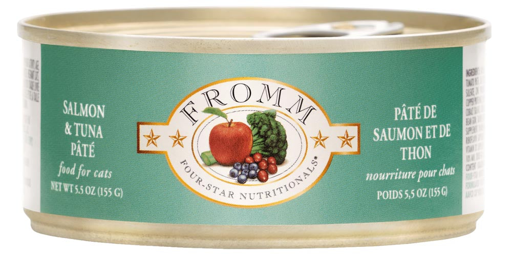 Fromm Canned Cat Food Salmon & Tuna Pate 5.5oz