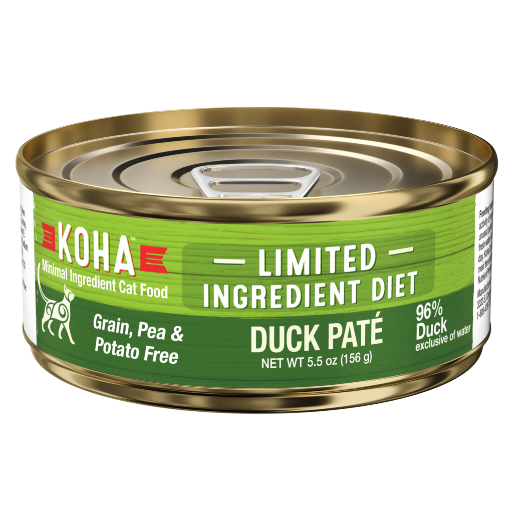 Koha Canned Cat Food Limited Ingredient Diet Duck Pate