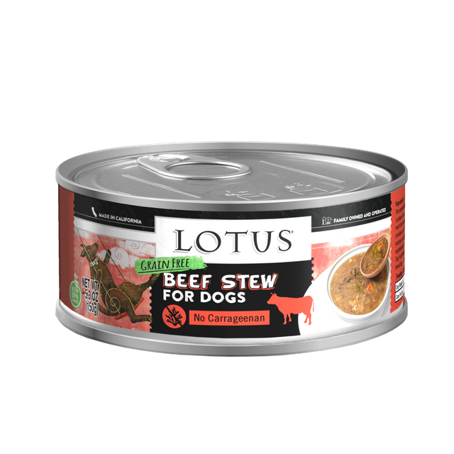 Lotus Canned Dog Food Beef Stew