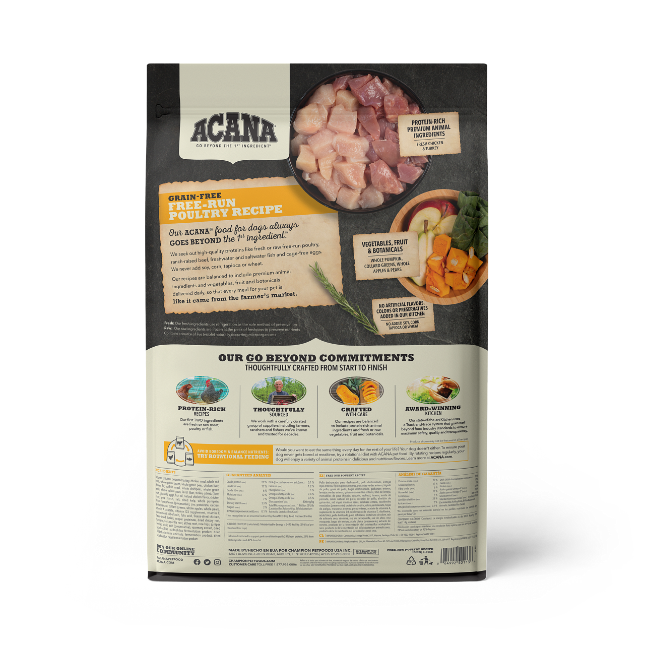 Acana Dry Dog Food Free Run Poultry