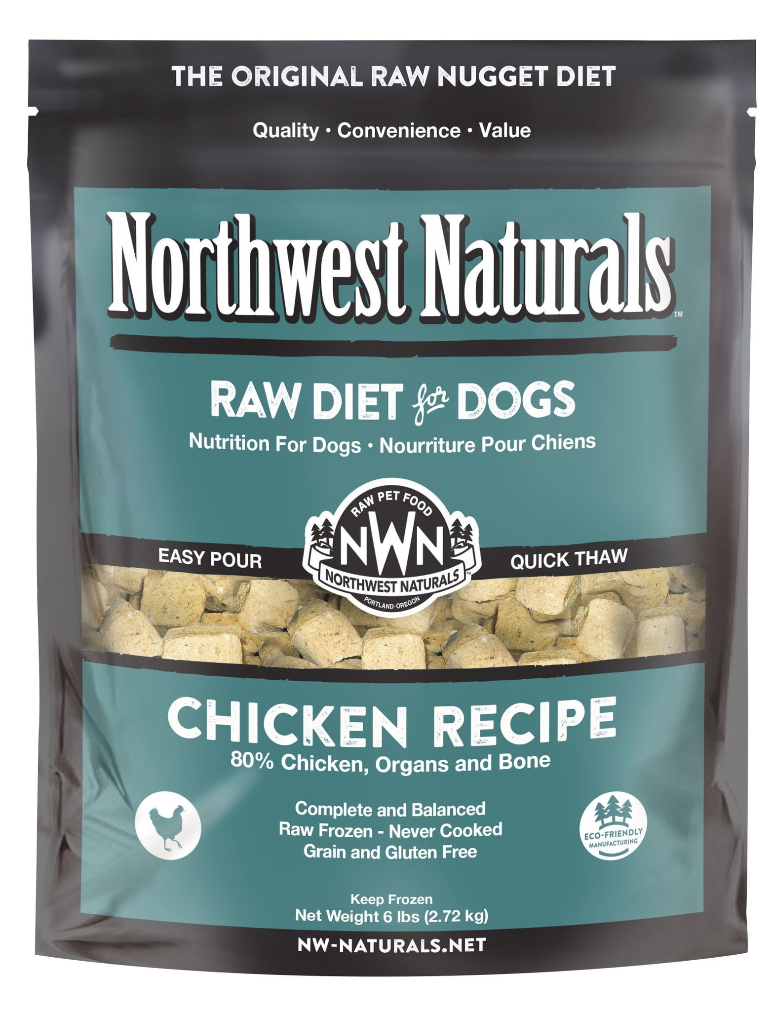 Northwest Naturals Raw Chicken Nuggets