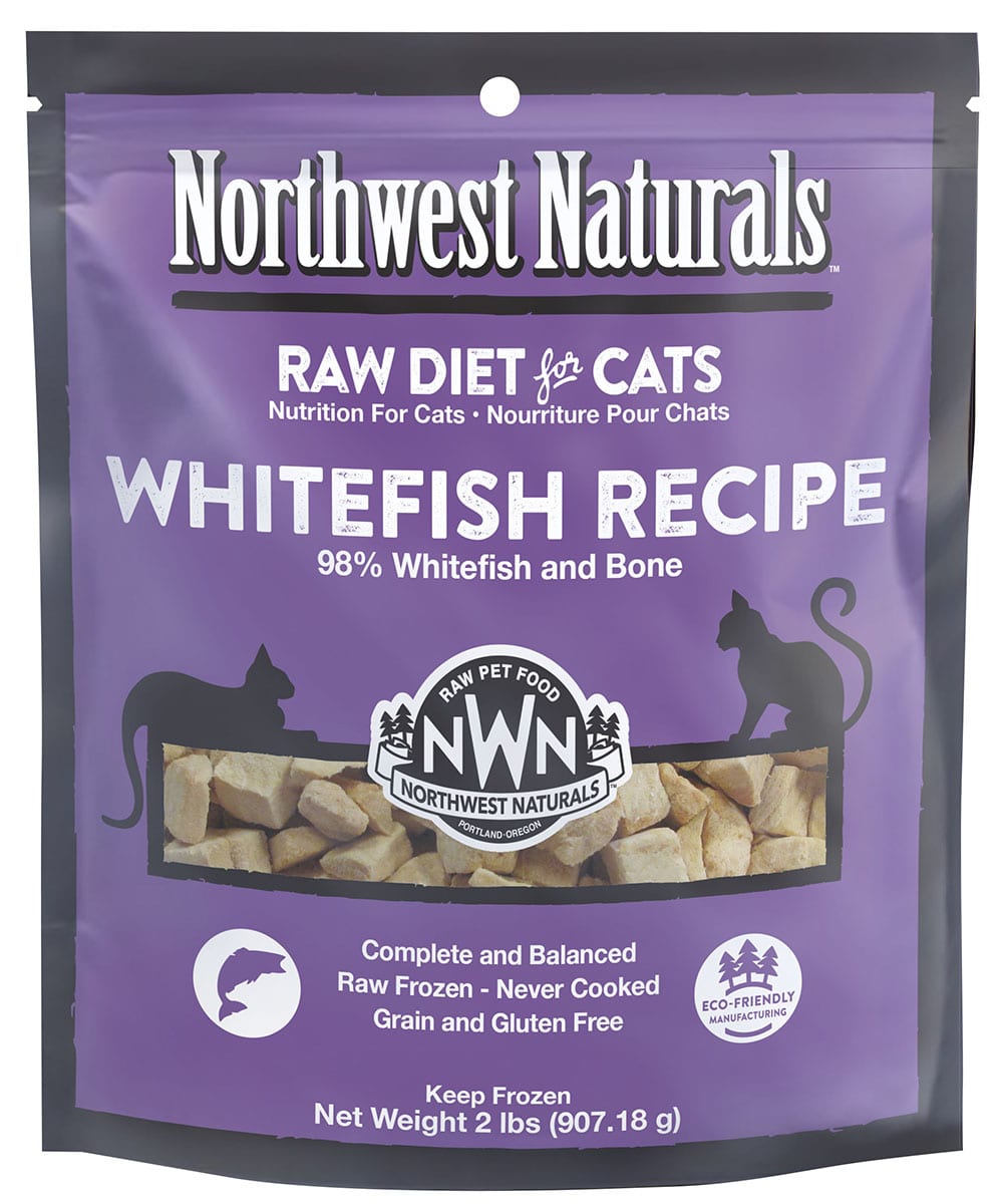 Northwest Naturals Cat Raw Whitefish 2lb