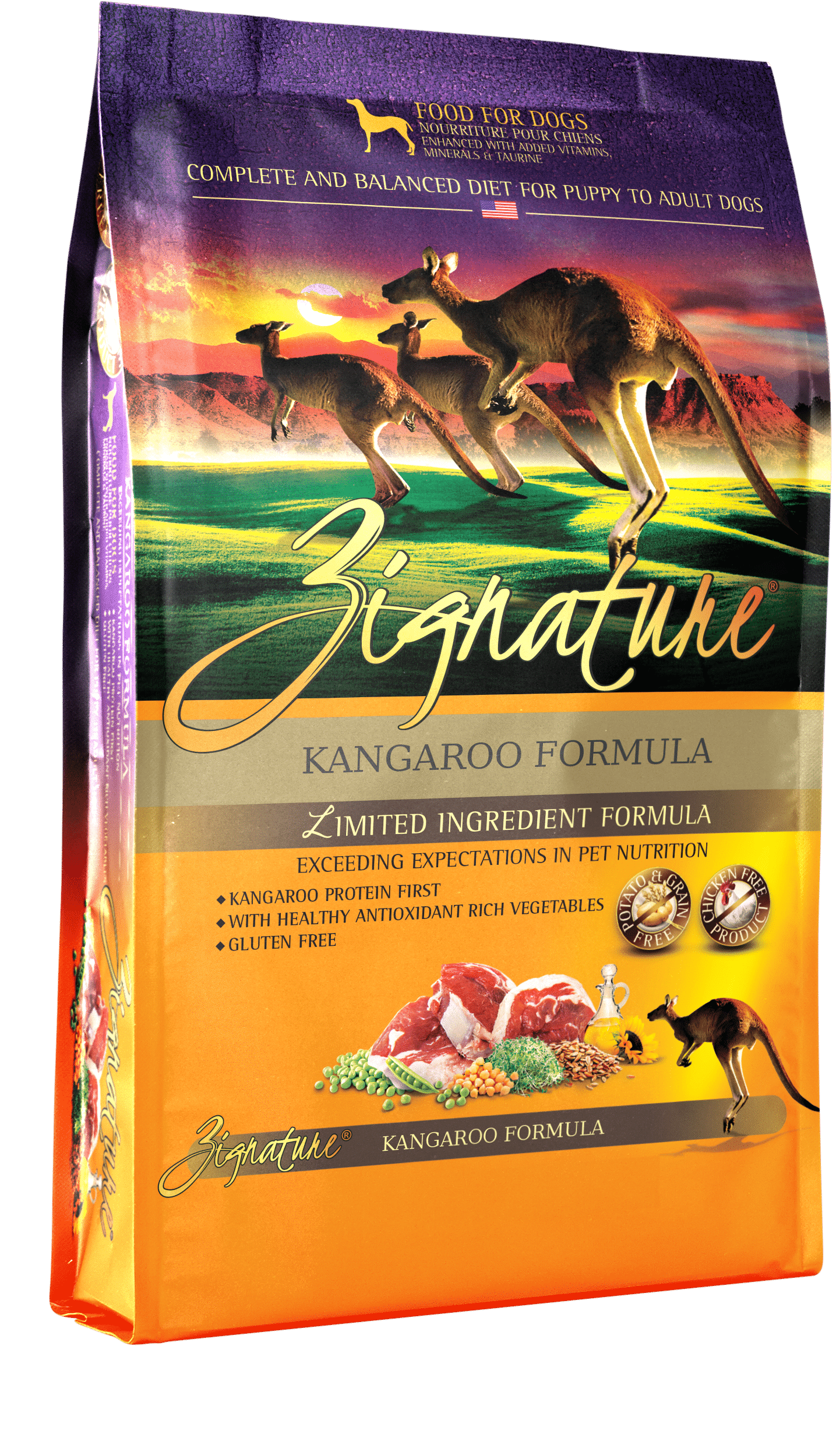 Zignature Dry Dog Food Kangaroo