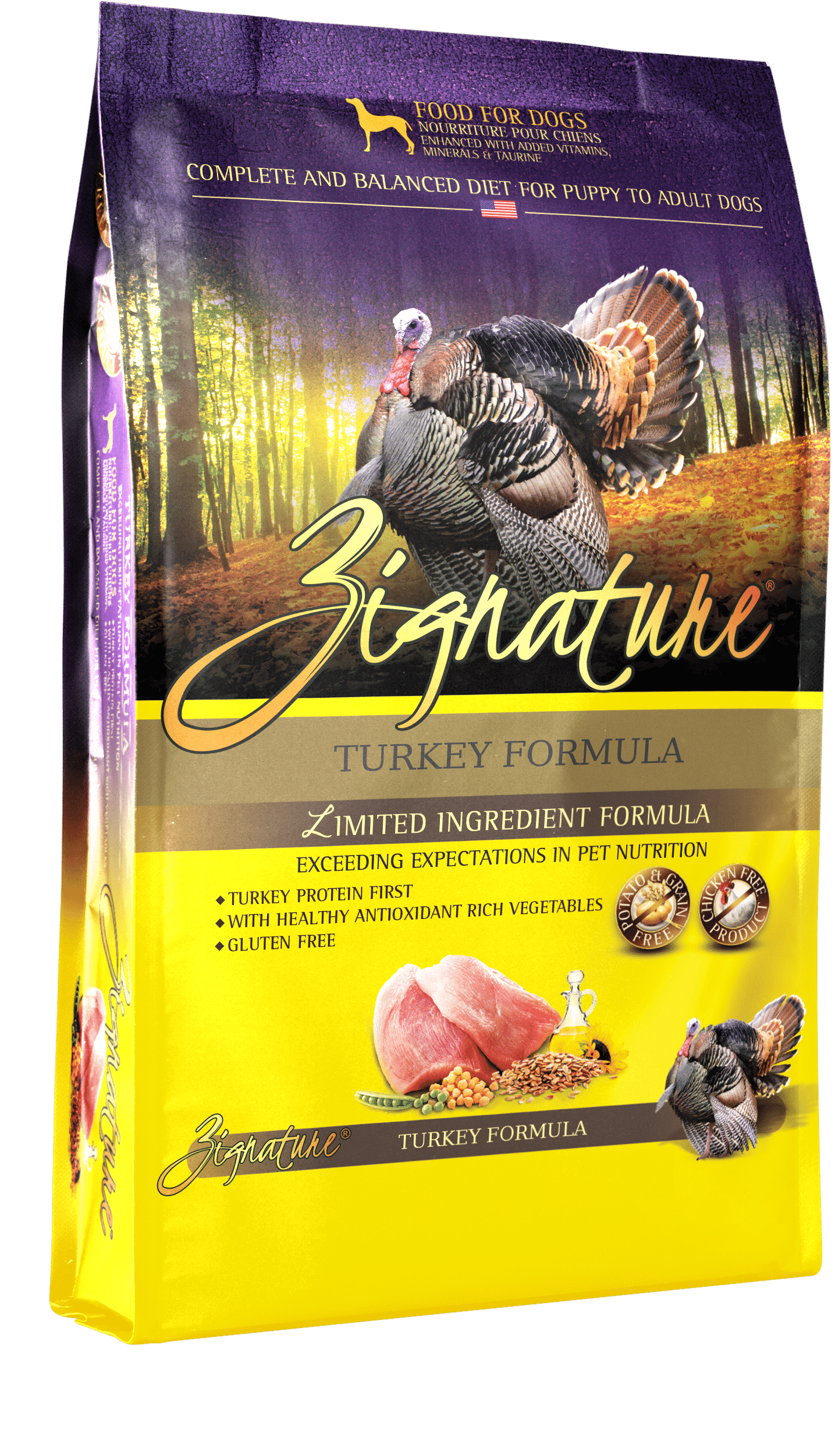 Zignature Dry Dog Food Turkey