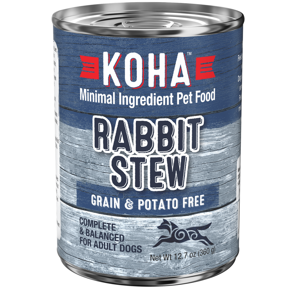 Koha Canned Dog Food Rabbit Stew 12.7oz