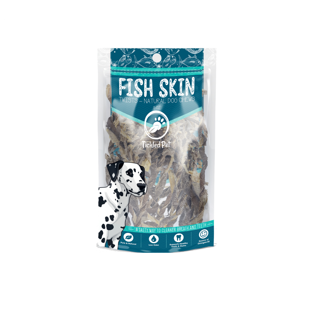 Tickled Pet Icelandic Cod Fish Twists