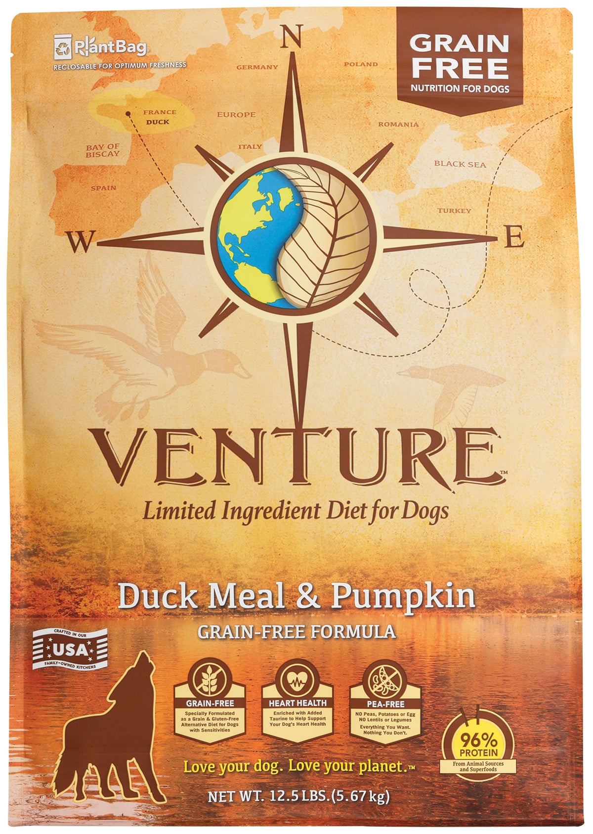 Earthborn Venture Duck & Pumpkin